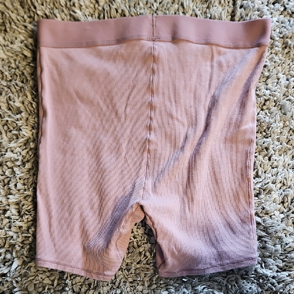 Skims Cotton Rib Boxer Shorts In Dusk - Picture 10 of 11